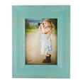thumbnail image 1 of DII 4x6 Distressed Blue Farmhouse Picture Frame, 1 of 4
