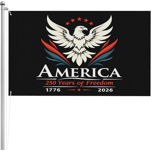 4x6 Feet 1776-2026 America 250 Anniversary Usa Patriot Flag 4th of July American Patriotic Flags for Outside Double Sided 3-Ply Yard Signs Banner