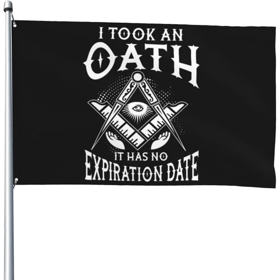 4x6 Ft Garden flag Masonic Flag American flag Funny House Outdoor banners Yard Flags Garden Parade Banner Tapestry With 2 Grommets