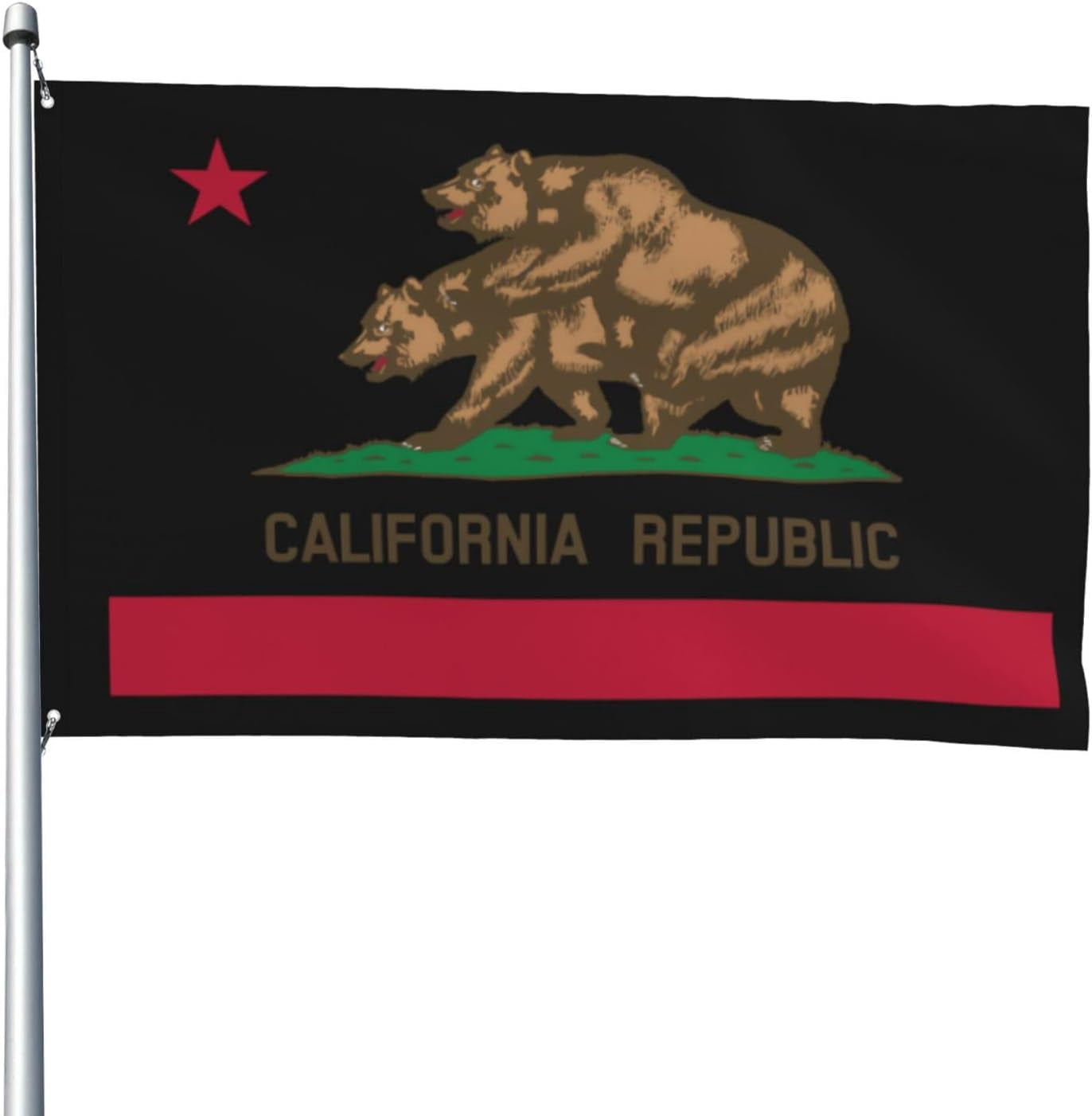 California LGBT Gay Pride Flag 3x5 | Pride Month Cali Californian