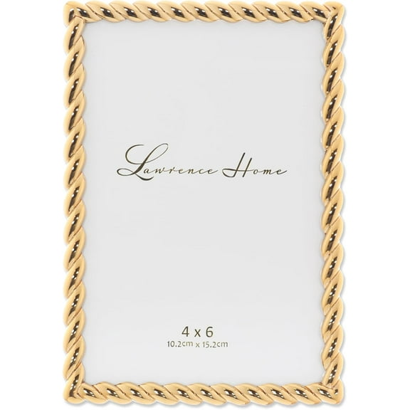 4x6 Golden Rope Picture Frame (712046)