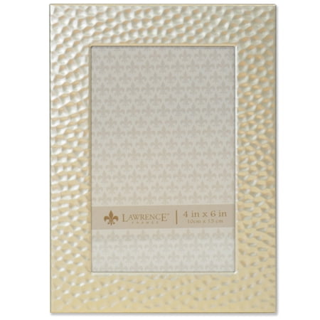 4x6 Hammered Metal Frame - Gold
