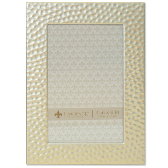 4x6 Hammered Metal Frame - Gold
