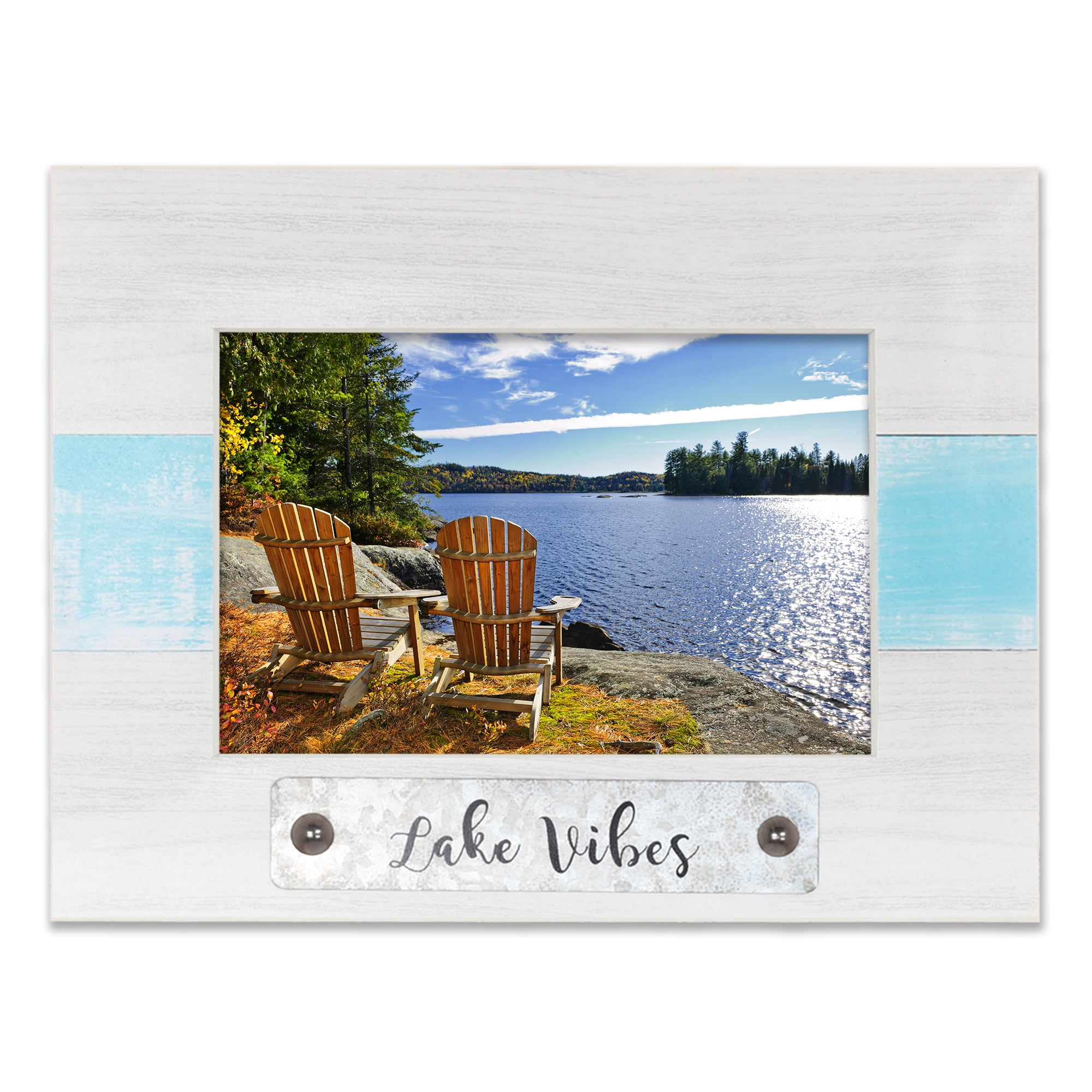 4x6 Lake Vibes Picture Frame