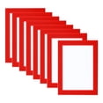 thumbnail image 1 of 4x6 Magnetic Picture Frame, 8pcs A6 Magnetic Frame Magnetic Photo Frames Self-Adhesive  for Refrigerator, Red, 1 of 6