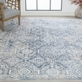thumbnail image 1 of 4x6 Modern Blue Area Rugs for Living Room | Bedroom Rug | Dining Room Rug | Indoor Entry or Entryway Rug | Kitchen Rug | Alfombras para Salas 4' x 5'3'', 1 of 8