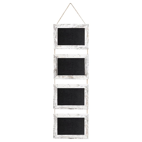 4x6 Picture Frames Collage, 4 Openings Hanging Photo Frame Set Display Vertical Pictures for Wall Decor