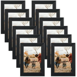 ENJOYBASICS 16x20 Picture Frame Black Poster Frame,Display Pictures 11x14 with Mat or 16x20 Without Mat,Wall Gallery Photo Frames,2 Packbyupsimples