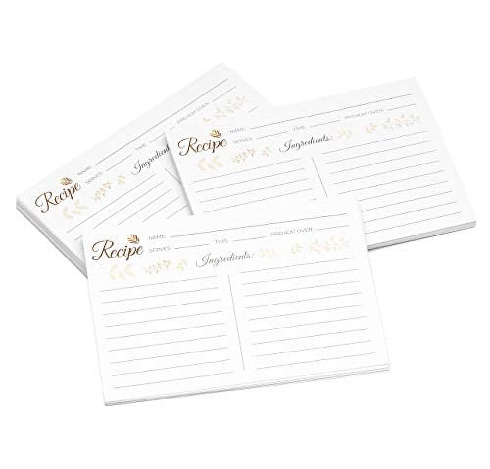 Personalized Recipe Cards — DIZZY DAISY