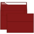 thumbnail image 1 of 4x6 Red Envelopes - A6 Size, Self-Seal for Weddings, Greeting Cards, Baby Showers & More, 1 of 7