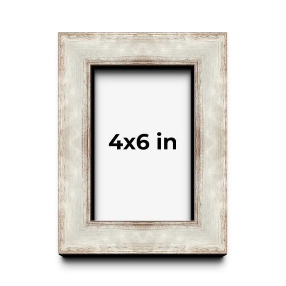 4x6 Silver Shadowbox Frame - Interior Size 4x6 by 1.5 Inches - Made to Display Items Up To 1.5 Inches Deep