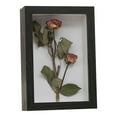 thumbnail image 1 of 4x6 IN Small Shadow Box Frame Display Case with Real Glass Memory Box Display Casefor Memorabilia,Wedding Memories,Pins,Awards,Crafts,Tickets and Photos(C), 1 of 7