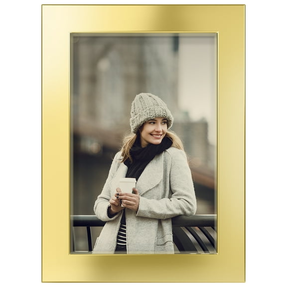 4x6 Solid Wood Picture Frame - Gold