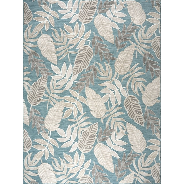 4x6 Water Resistant, Indoor Outdoor Rugs for Patios, Front Door Entry