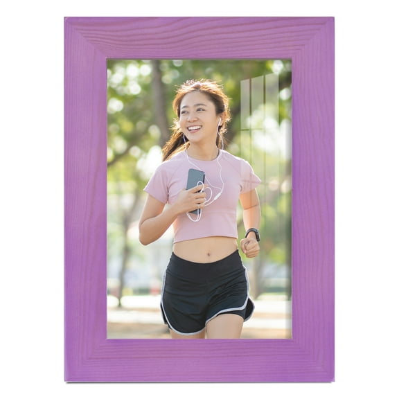4x6 Wood Grain Picture Frame - Violet