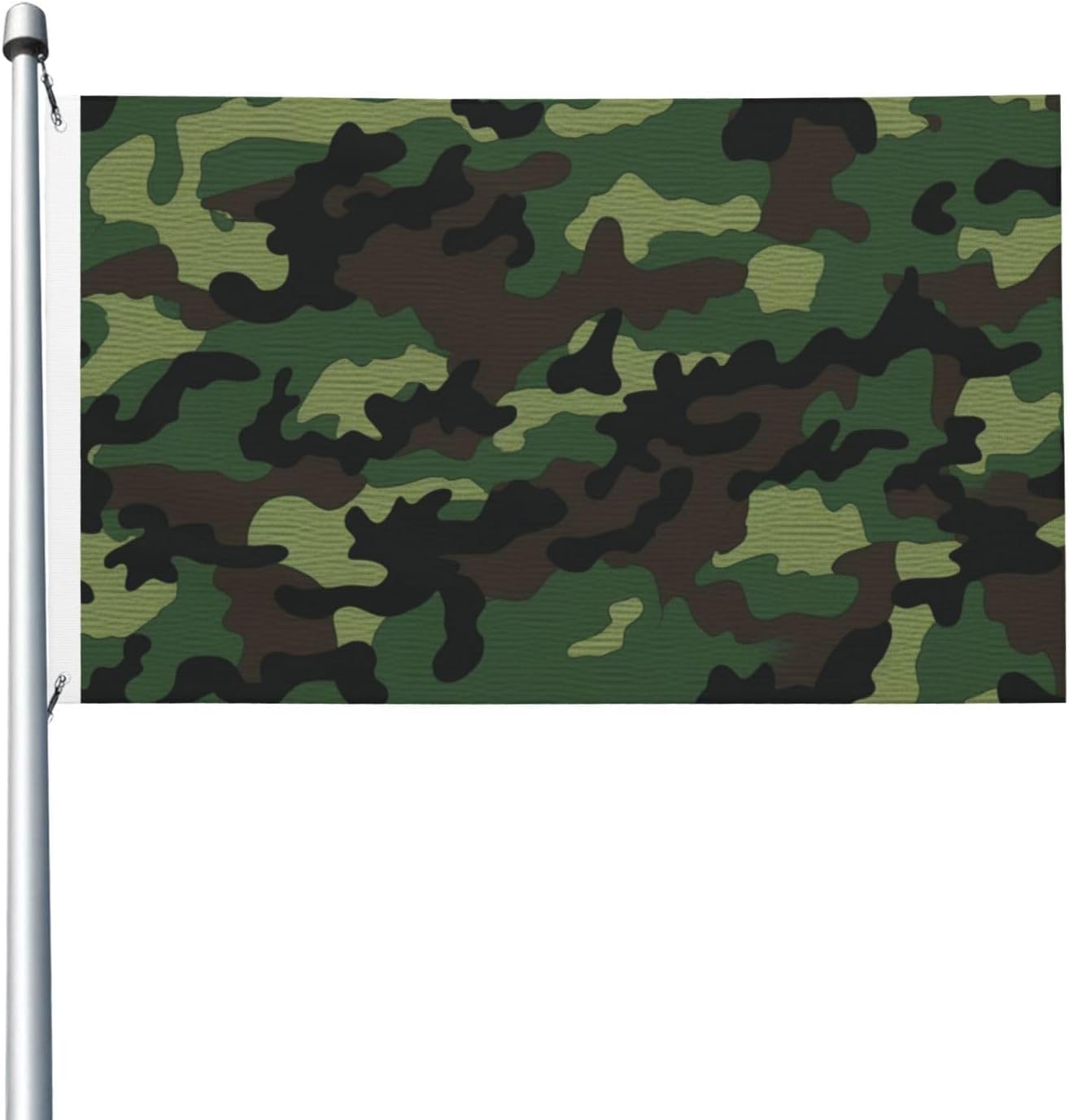 4x6 ft Flags Flag Outside Yard Flag Green Military Camo Funny Garden ...