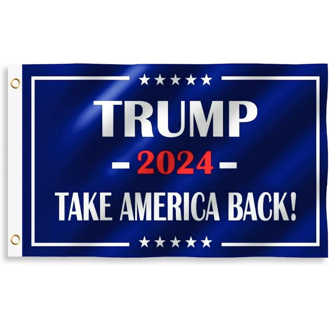 4x6 ft Trump 2024 Flag Take America Back Biden Room flags for
