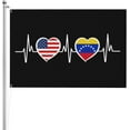 4x6ft Flags America Venezuela Flag DoubleSided Flag Banner Vivid Color