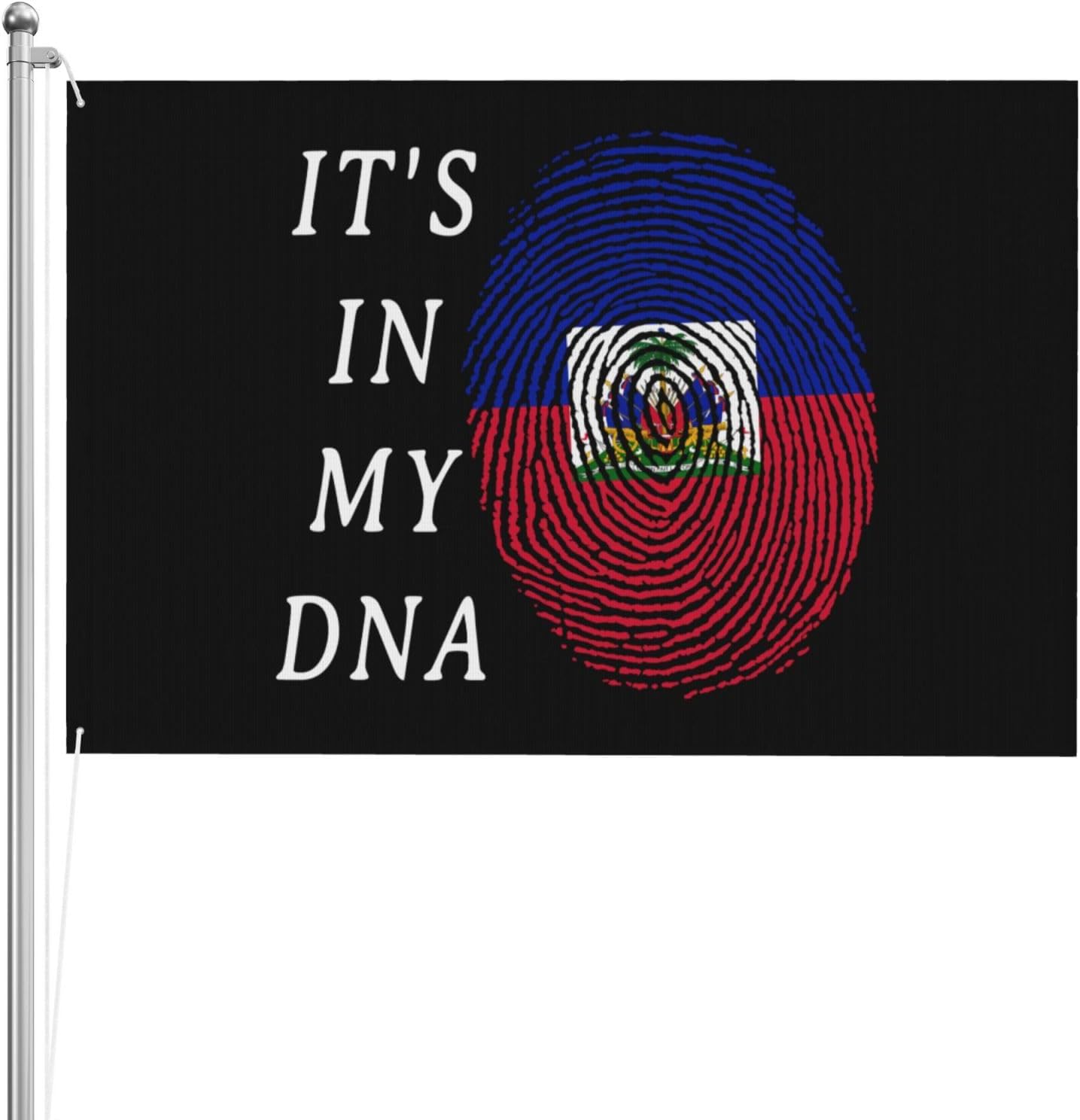 4x6ft Flags Haiti Flag DoubleSided Flag Banner Vivid Color And Fade