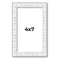 thumbnail image 1 of 4x7 In Frame White Real Wood Picture Frame Width 0.75 inches | Interior Frame Depth 0.5 inches |, 1 of 8