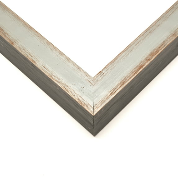 4x7 Modern Shadow Box 1.5" Depth Silver Picture Frame - UV Acrylic, Backing, Hanging Hardware