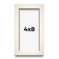 thumbnail image 1 of 4x8 Frame White Wheat Solid Wood Picture Frame | Moulding Width 0.75 Inches | Interior Depth 0.5, 1 of 8