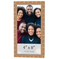 thumbnail image 1 of 4x8 In Frame Gold Real Wood Picture Frame Width 1.5 inches | Interior Frame Depth 0.5 inches |, 1 of 8
