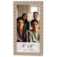 thumbnail image 1 of 4x8 In Frame Silver Real Wood Picture Frame Width 1.5 inches | Interior Frame Depth 0.5 inches |, 1 of 8