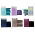 thumbnail image 1 of 4x8" Inch Purple Lilac, Nude Pink, Holographic, Blue Midnight, Aqua Ice Blue, Burgundy Metallic Bubble Mailers, Padded Envelopes, 4x7.25 Inside, 1 of 10