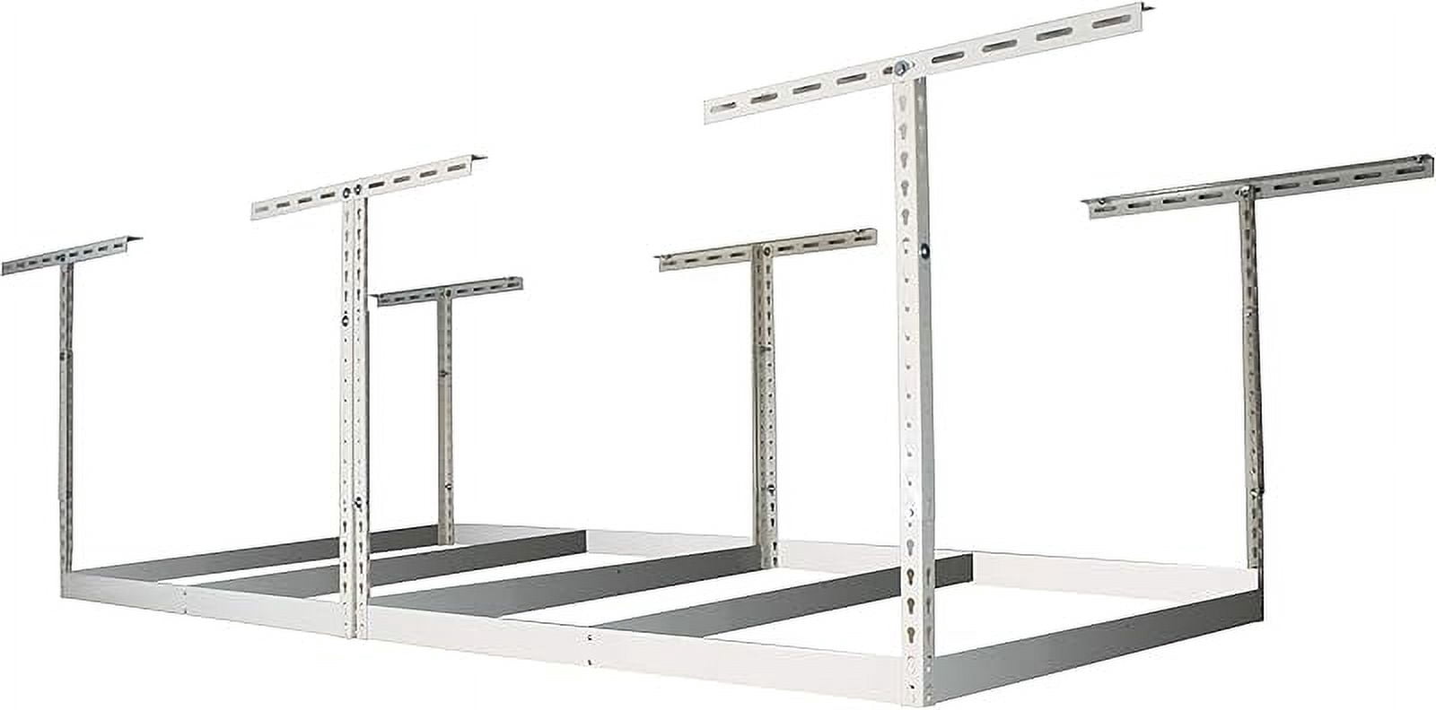 4x8 Overhead Storage Rack Frame Kit - Hanging Storage Shelves, Ceiling ...