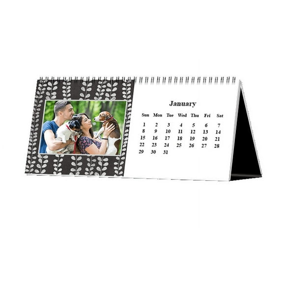 4x8 Same Day Desktop Calendar