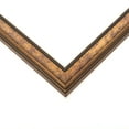 thumbnail image 1 of 4x8 Slim Profile Gold Picture Frame - UV Acrylic, Foam Board Backing, Hanging Hardware, 1 of 8