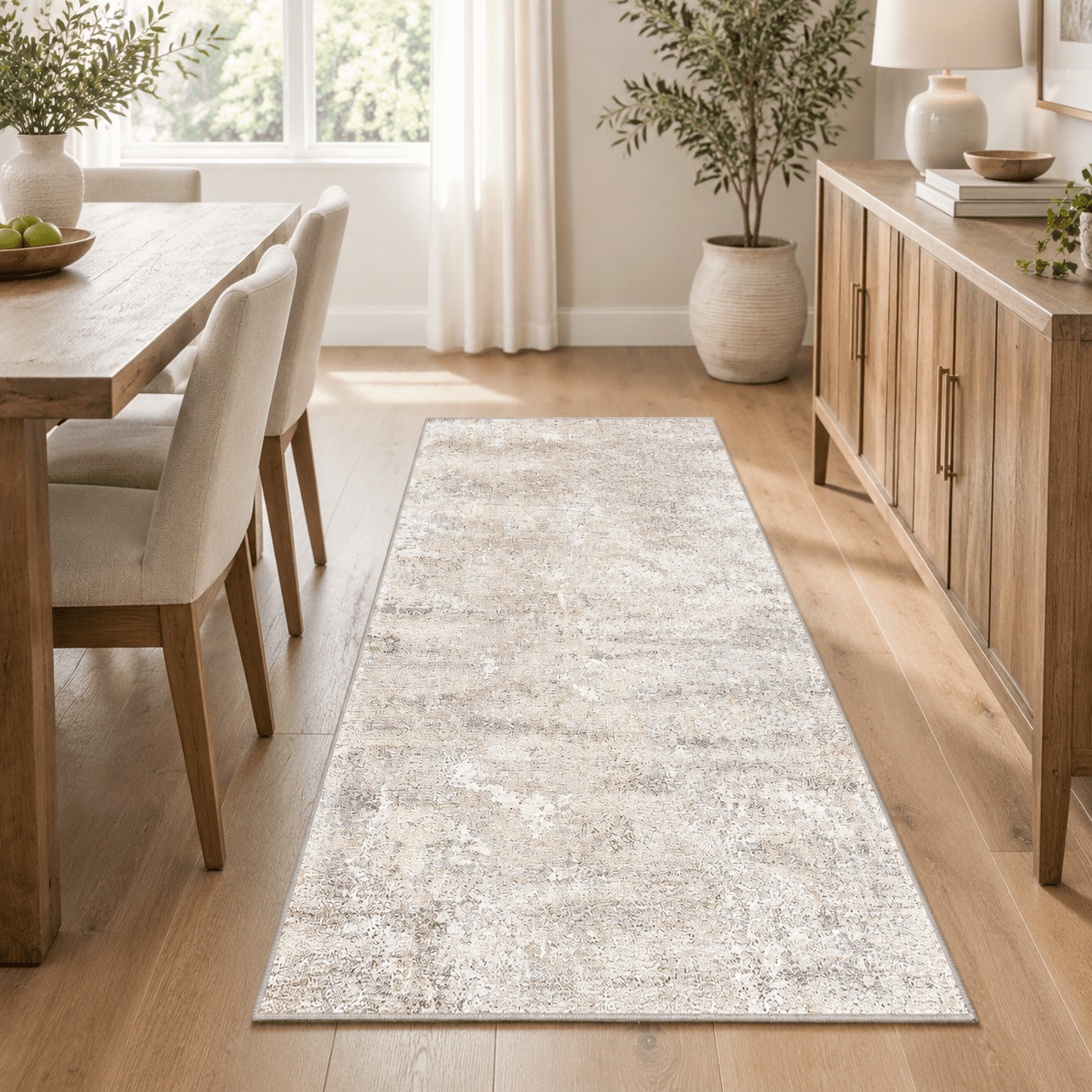 4x8 Washable Indoor Entryway Rug Non-slip Rubbered Floor Mat For ...