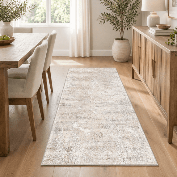4x8 Washable Indoor Entryway Rug Non-slip Rubbered Floor Mat For ...