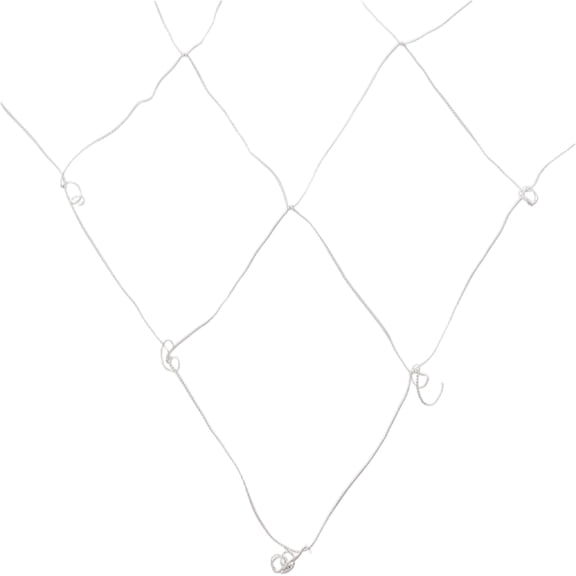 4x8ft Polyester Trellis Netting,Vegetable Plant Support Climbing Mesh,White Grid Garden Training Net for Vines
