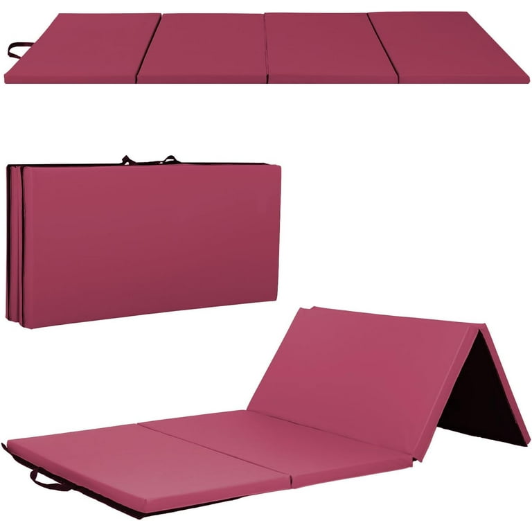 Large Tumble Equipment 4x8x2 Inch Thick Folding Panel Gymnastics Mat Gym Fitness Exercise Mat R4 Walmart
