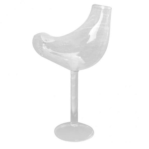 4xGlass Flower Vase Bottle Terrarium Container Bird