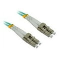 thumbnail image 1 of 4XEM - Network cable - LC multi-mode (M) to LC multi-mode (M) - 10 m - 10 m - fiber optic - 50 / 125 micron - aqua blue, 1 of 2