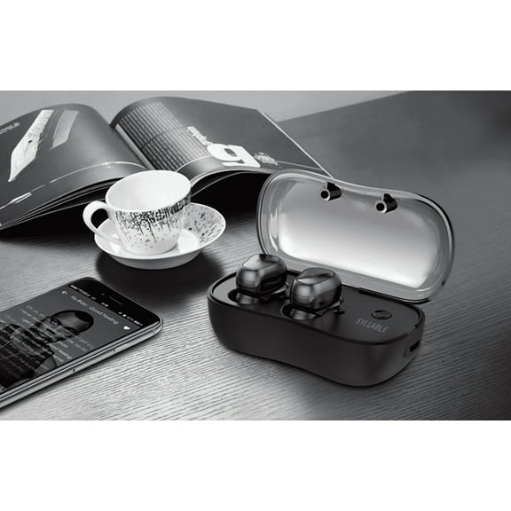 5.0 Binaural Real Wireless Mini Stealth Air Separate Stereo TWS Sports Headphones In-Ear Bluetooth 5.0