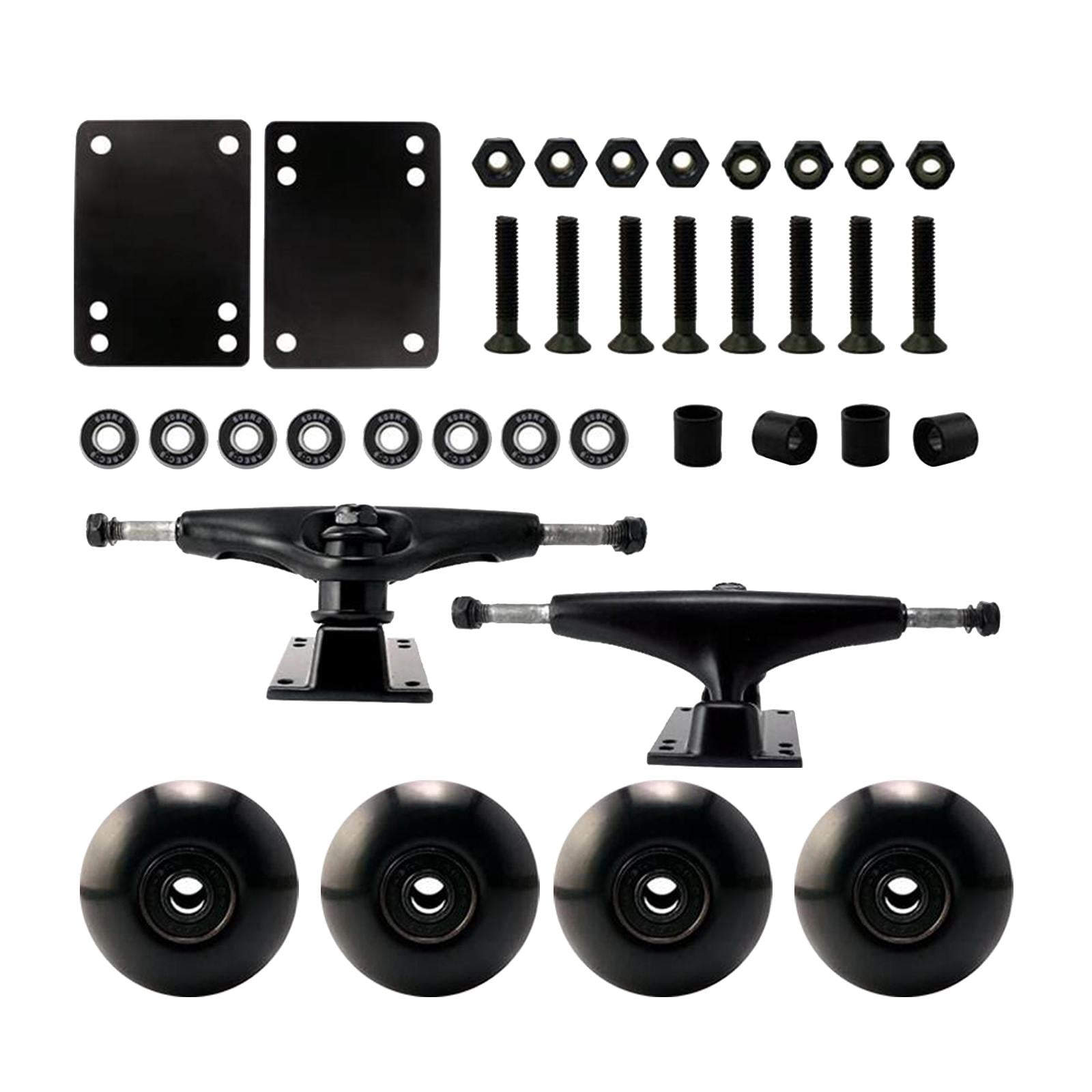 5.0 Skateboard Trucks Set, 52mm Skateboard Wheels, Skateboard