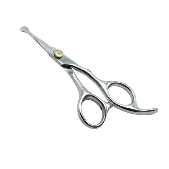 5.0" Stainless Steel Pet Grooming Scissors - Round Tip for Safe Nail Trimming
