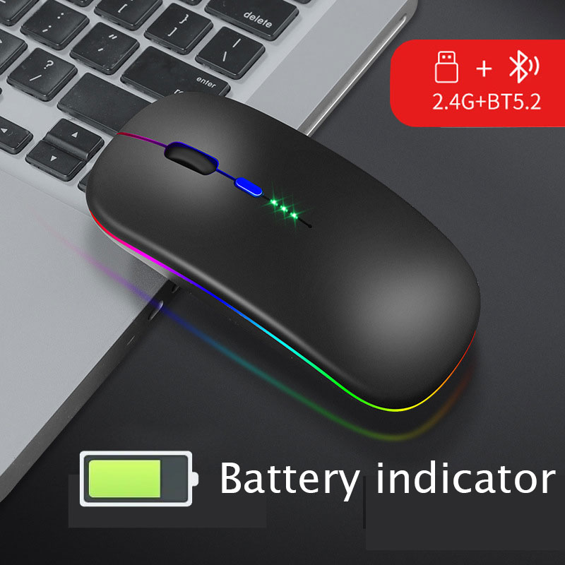 Presentation Clicker With Laser Pointer BEBONCOOL Wireless Presentation ...