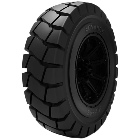 5.00-8 Advance MB-242 Insustrial Lug 113A8 LRE Black Wall Tire