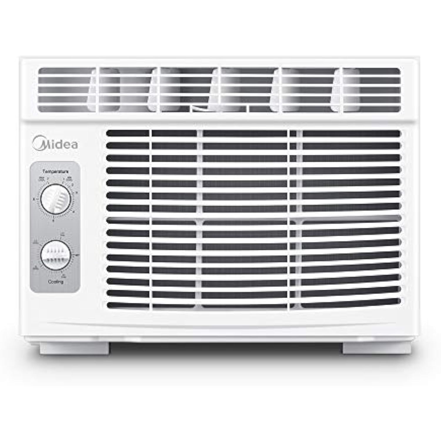 5,000 BTU EasyCool Small Window Air Conditioner - Cool up to 150 Sq. Ft. with Easy-to-Use Mechanical Controls and Reusable Filter, Perfect for Small Bedroom, Living Room, Home Office