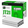 thumbnail image 1 of 5,000 Counts MEITE 22GA JT21 Crown Staples 3/8" Length Galvanized Upholstery Staples, 1 of 7