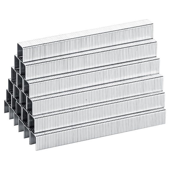 MEITE 20GA Galvanized Heavy Duty T-50 Staples 3/8" Crown 1/2" Length for Upholstery 5,000 Pcs