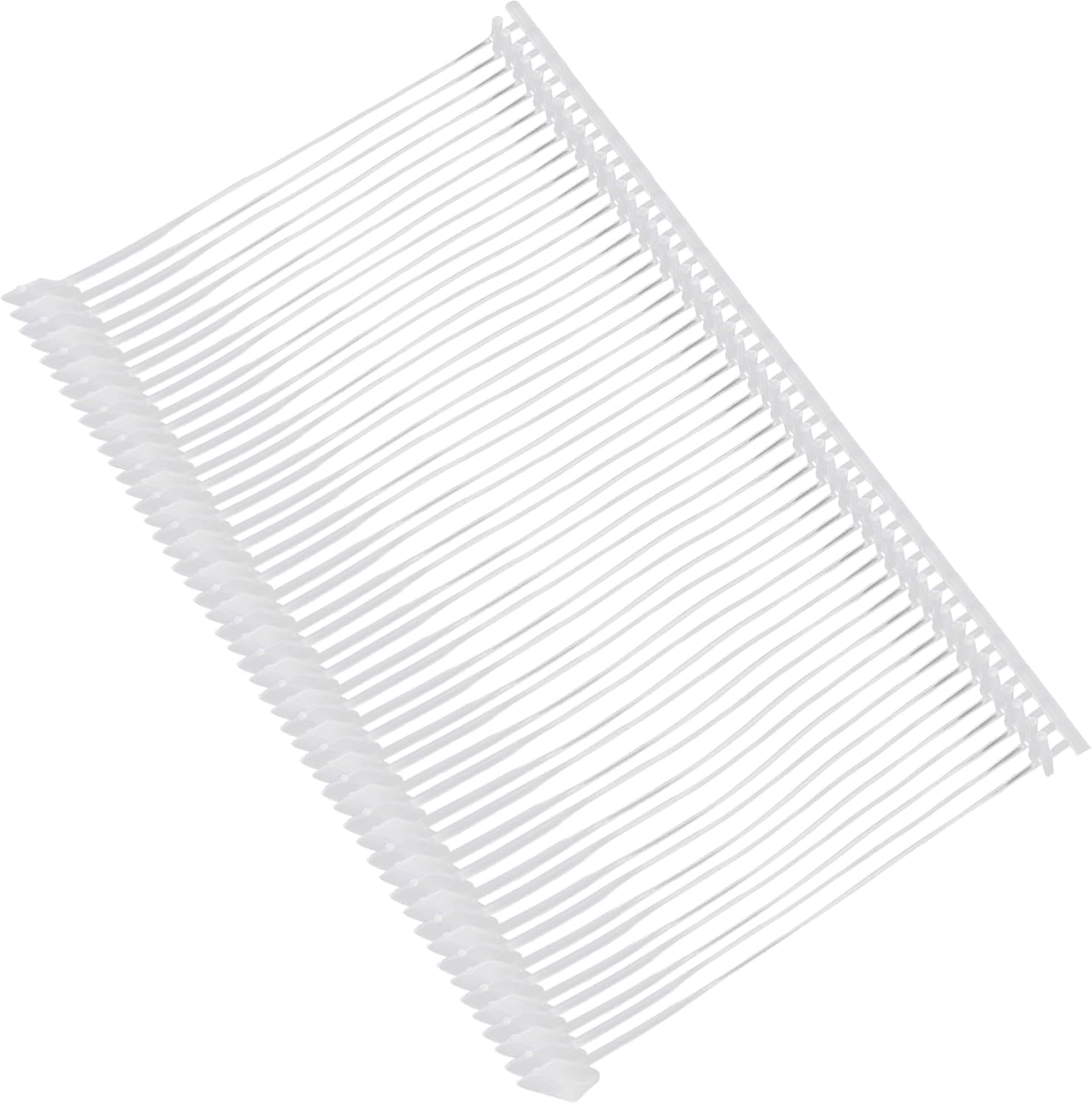 5,000 Pieces 50mm [2 Inches] Regular Clear Plastic Tag Barbs T Mould ...