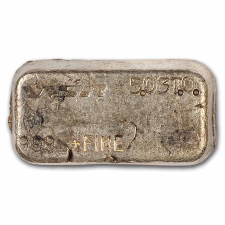 5.03 oz Silver Bar - WSR (Western States Refining)