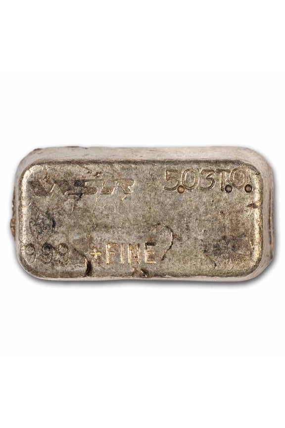 5.03 oz Silver Bar - WSR (Western States Refining)