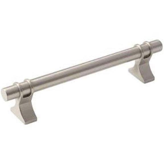 5.06 in. Center to Center Davenport Cabinet Pull, Satin Nickel